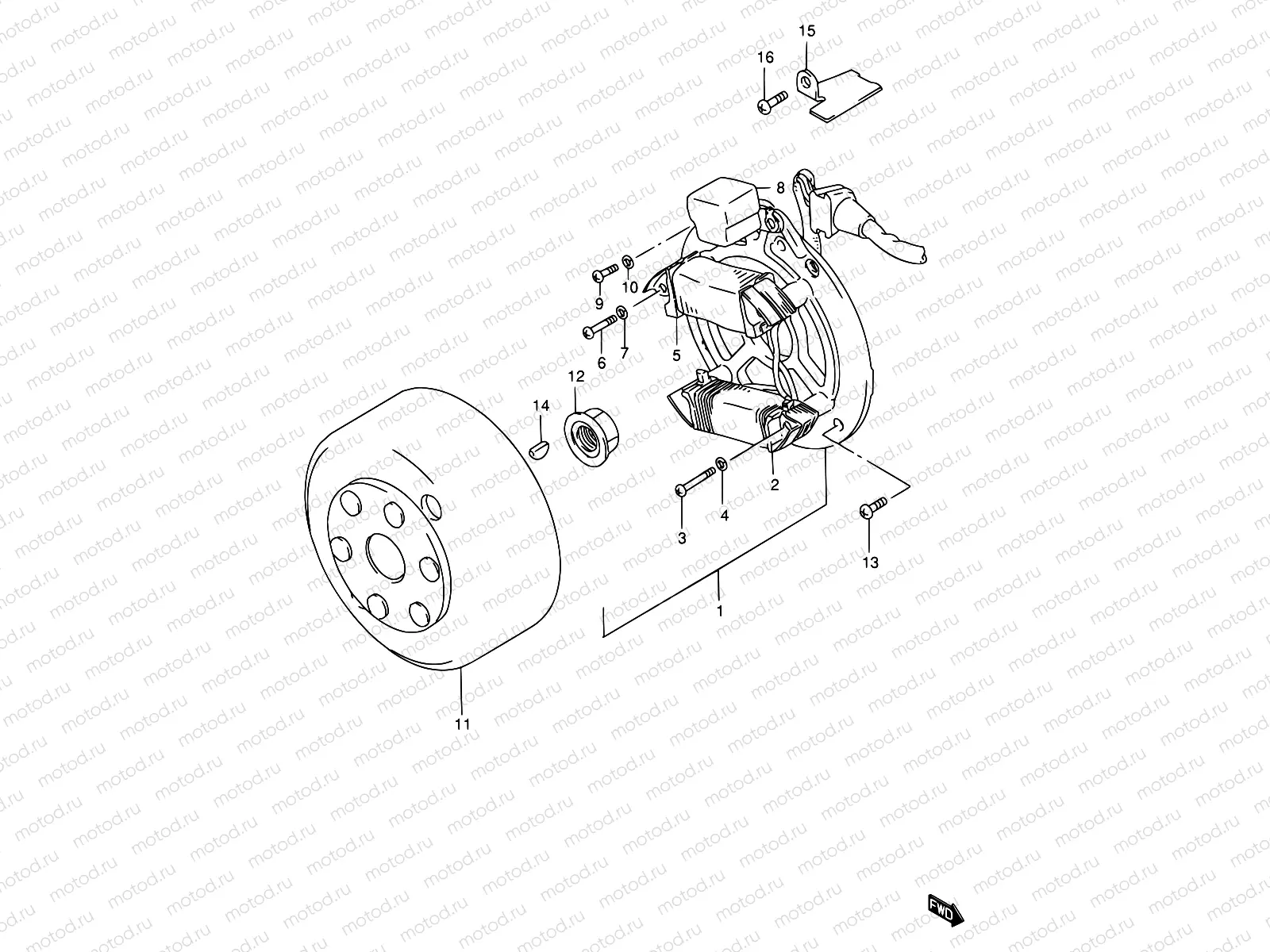 19 - MAGNETO (FB100G/R/S/V/X/Y)