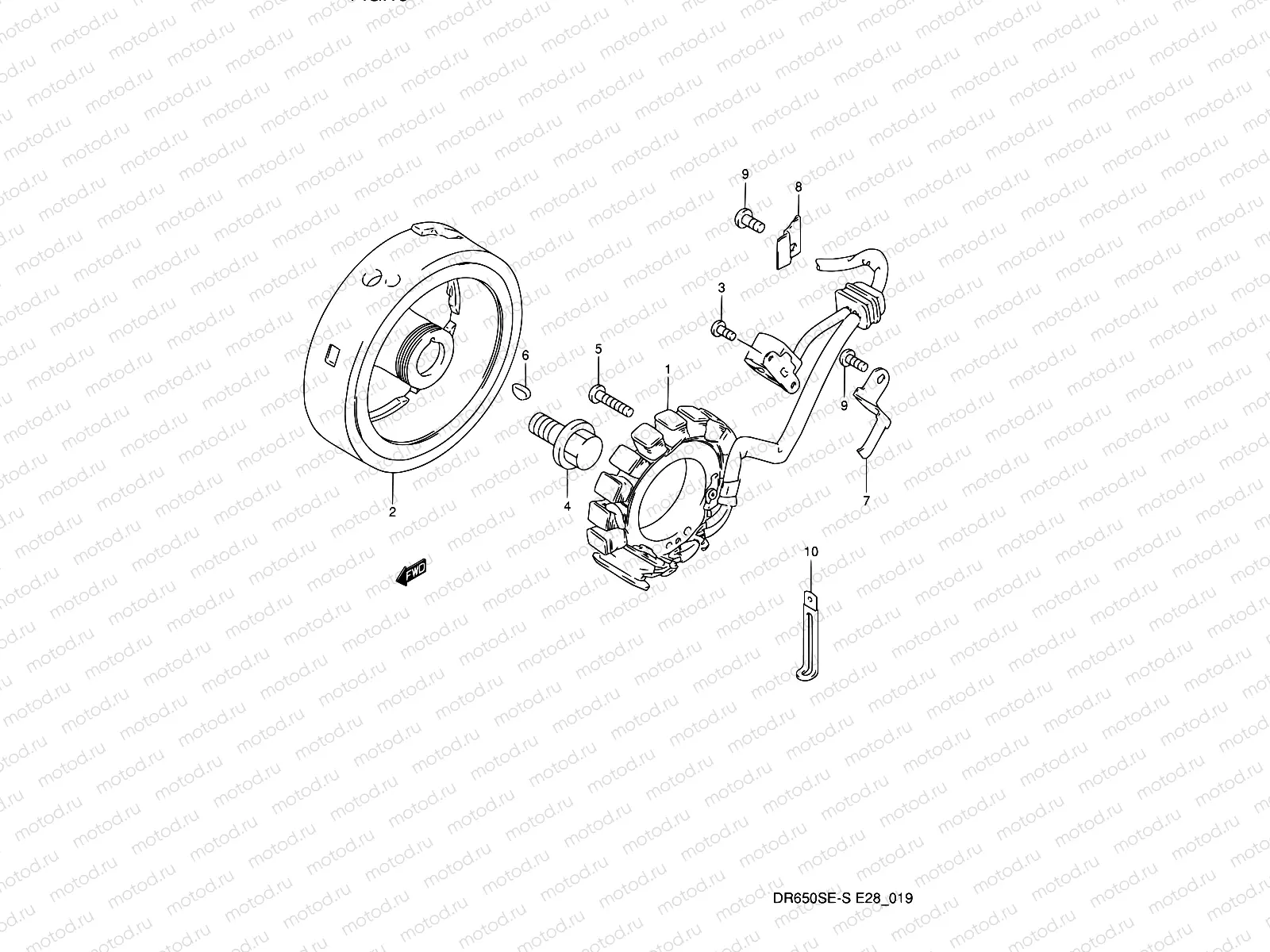 19 - MAGNETO (MODEL N/P)