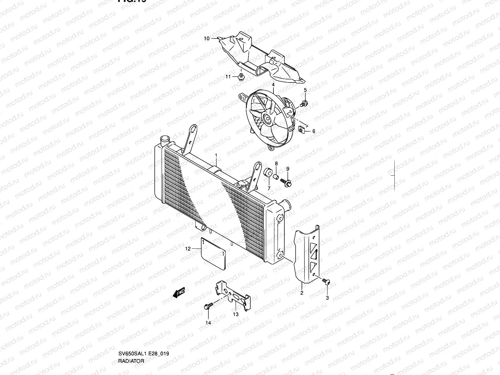 19 - RADIATOR