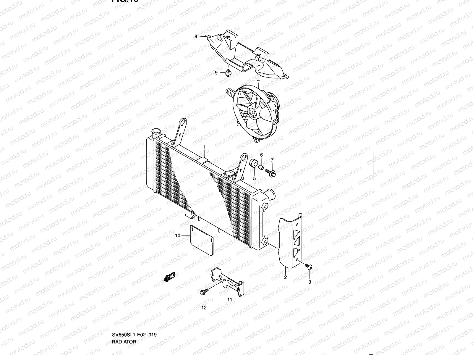 19 - RADIATOR