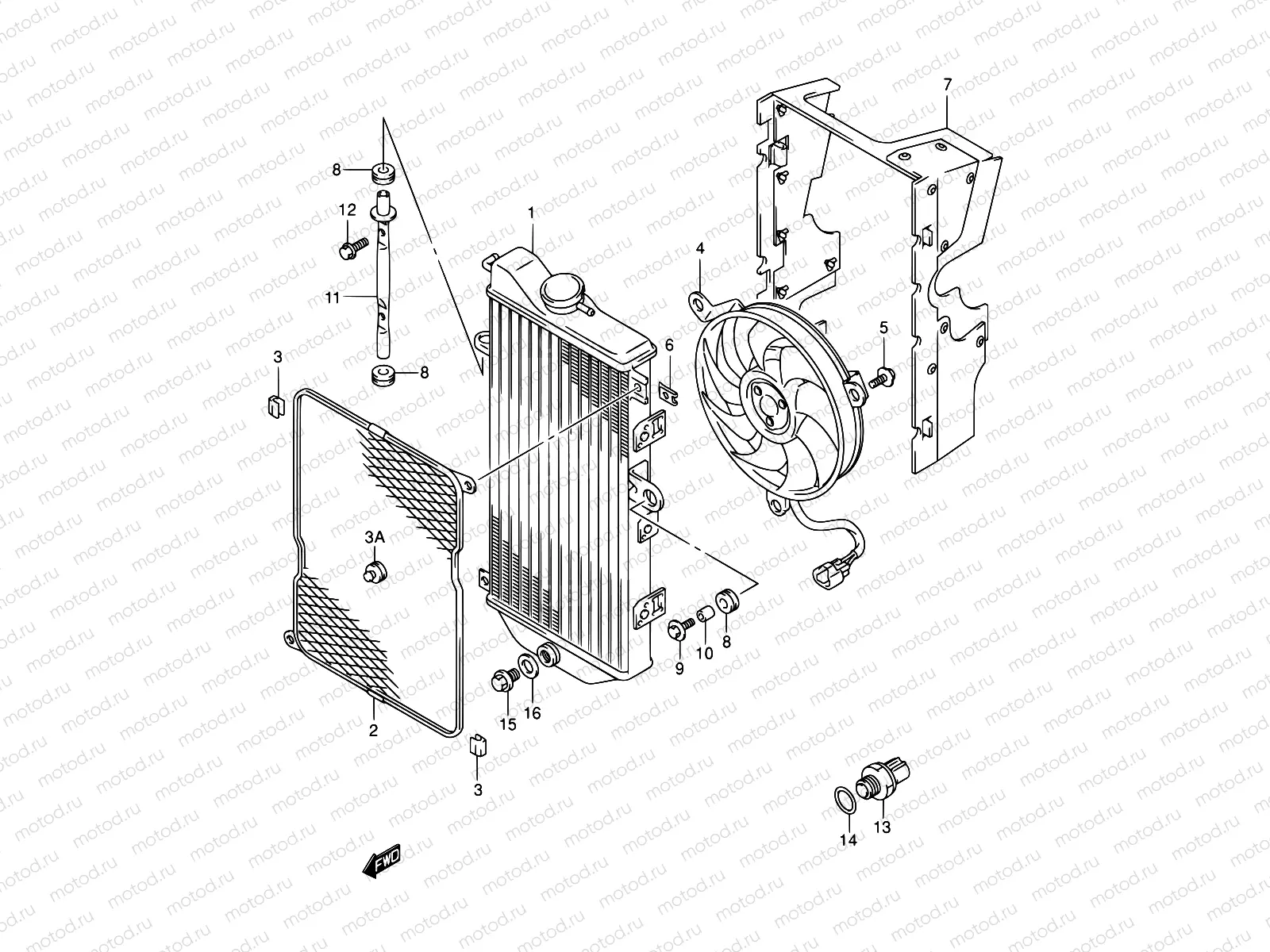 19 - RADIATOR