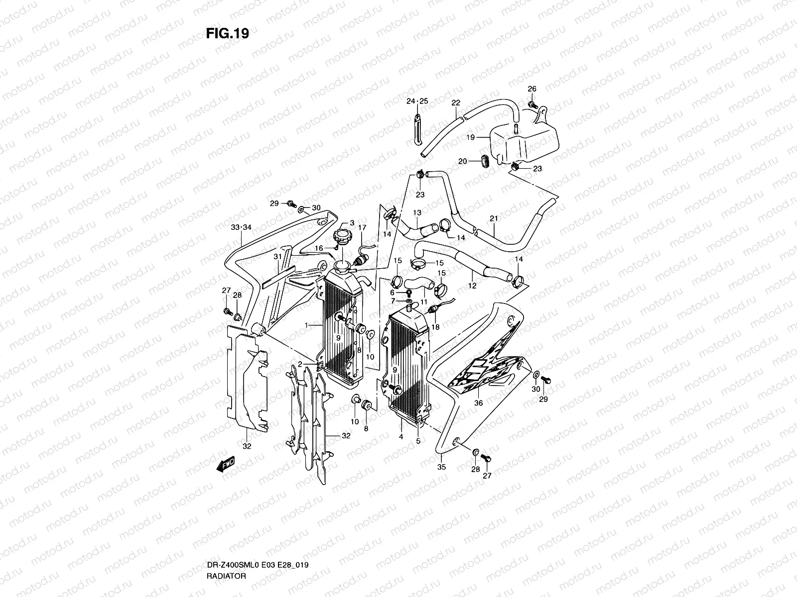 19 - RADIATOR