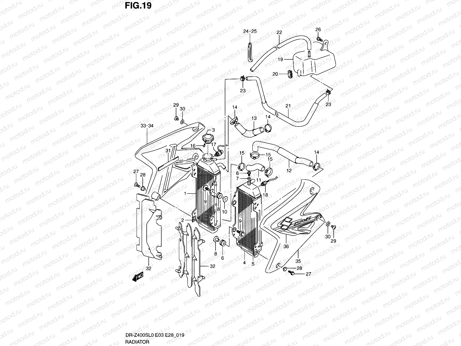 19 - RADIATOR