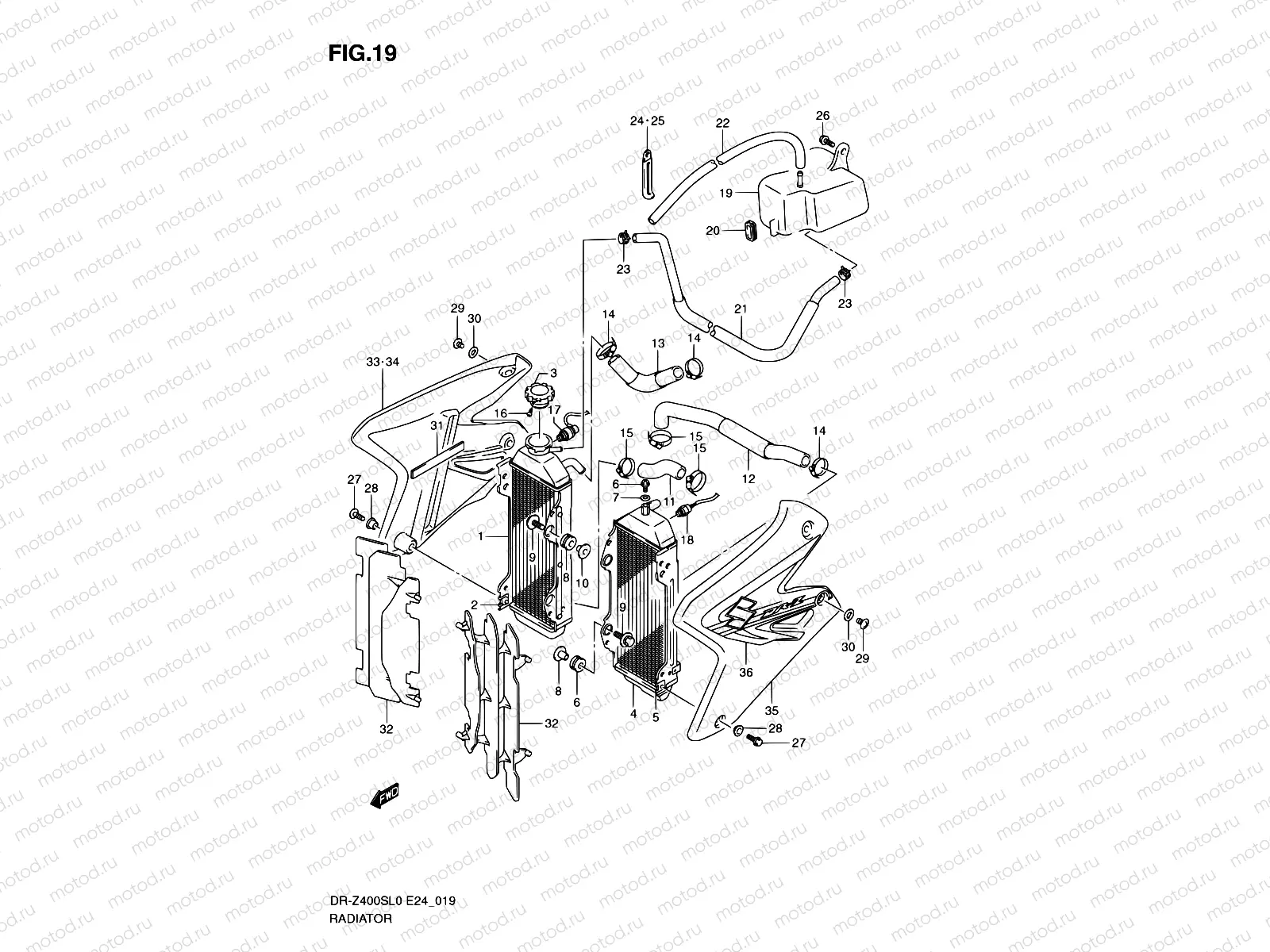 19 - RADIATOR