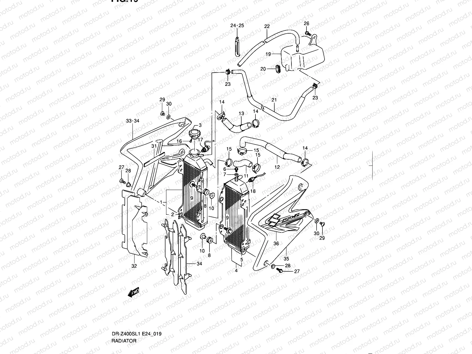 19 - RADIATOR
