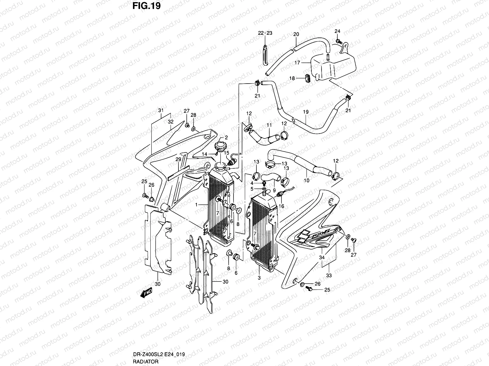 19 - RADIATOR