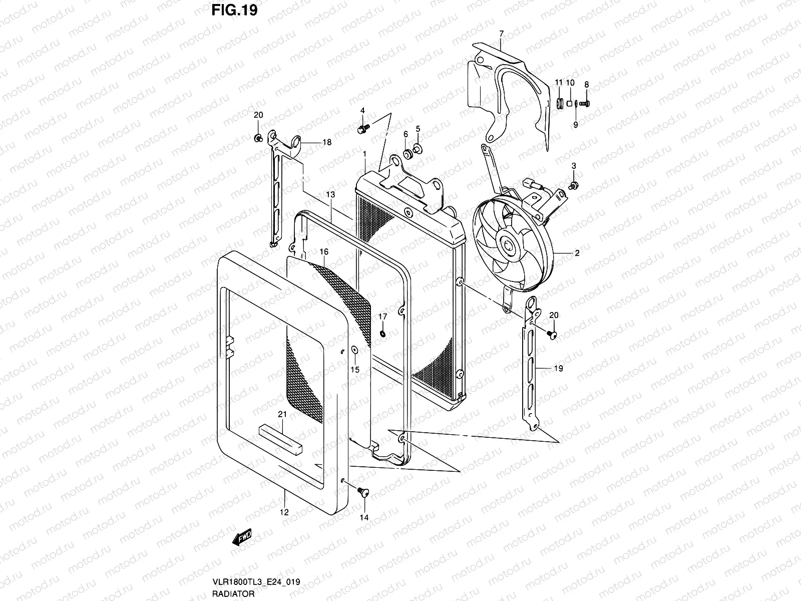 19 - RADIATOR