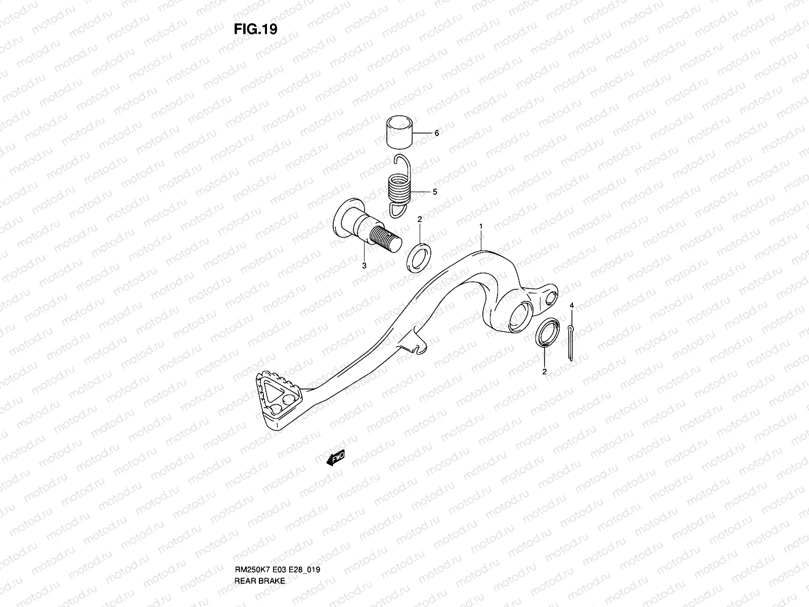 19 - REAR BRAKE