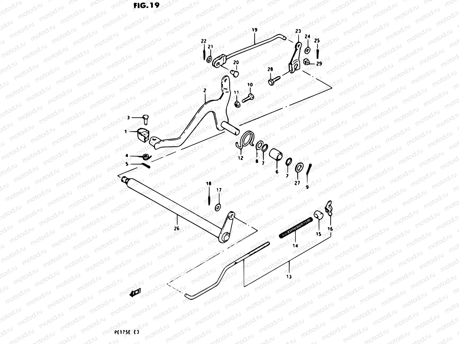 19 - REAR BRAKE