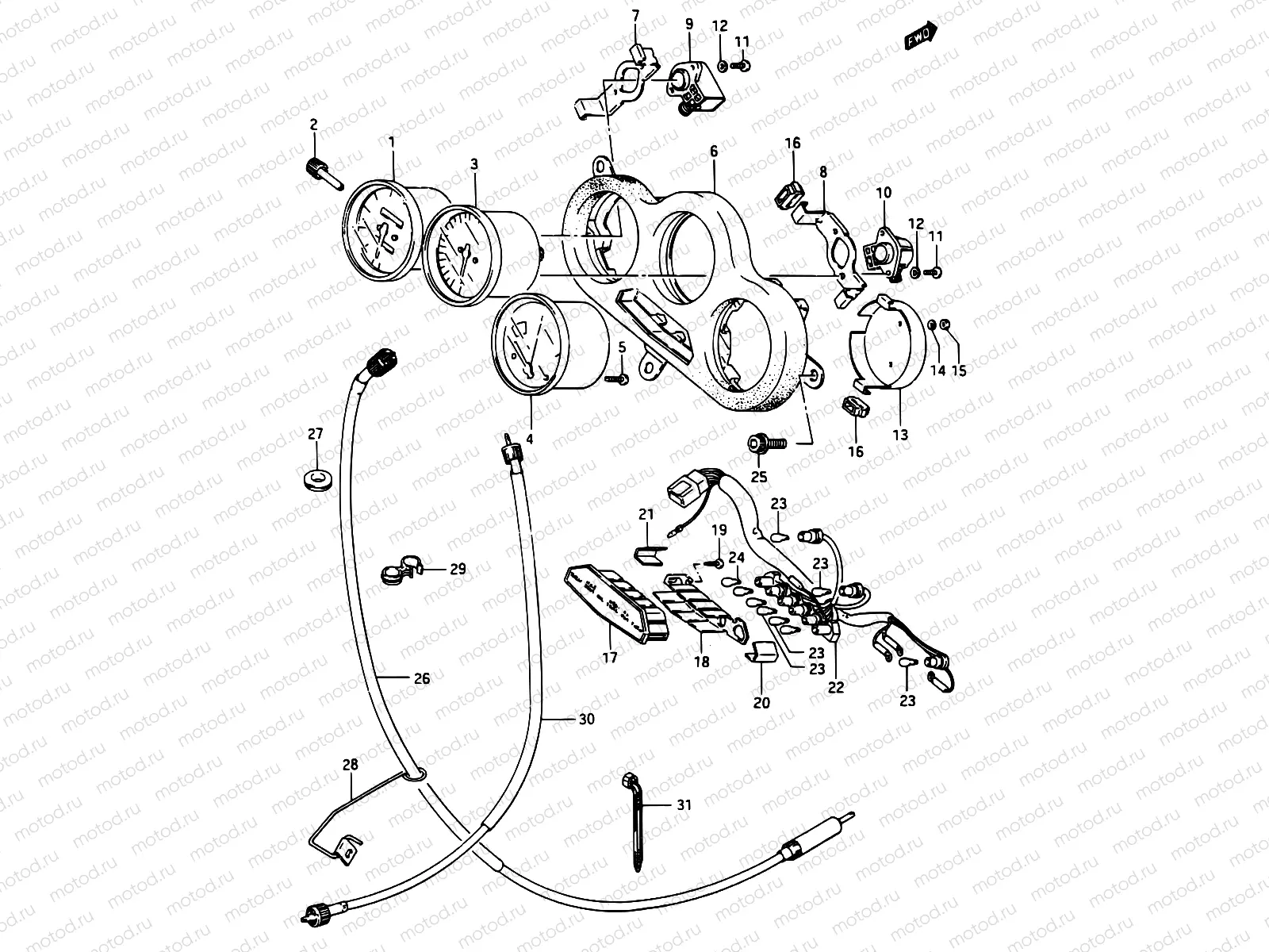 19 - SPEEDOMETER - TACHOMETER