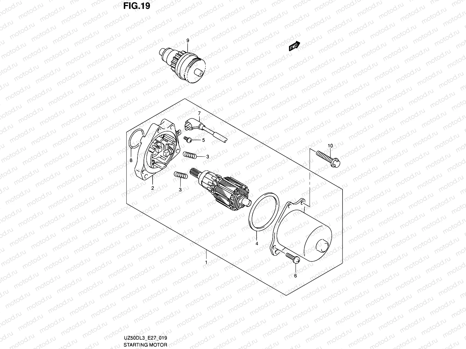 19 - STARTING MOTOR