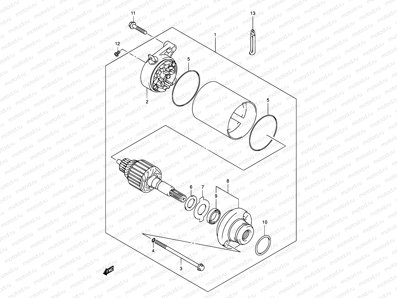 19 - STARTING MOTOR