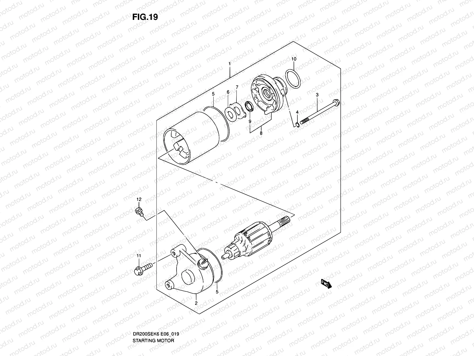 19 - STARTING MOTOR
