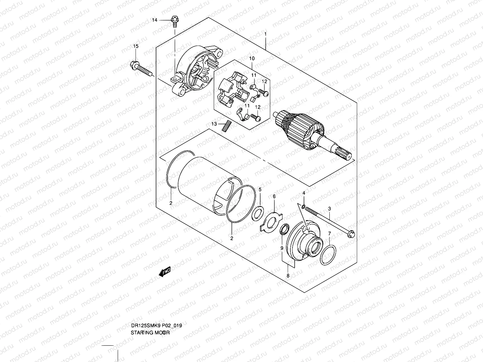 19 - STARTING MOTOR