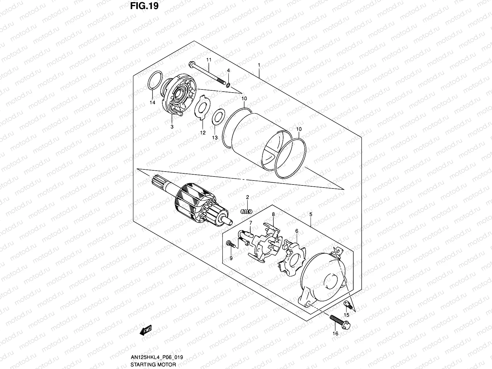 19 - STARTING MOTOR