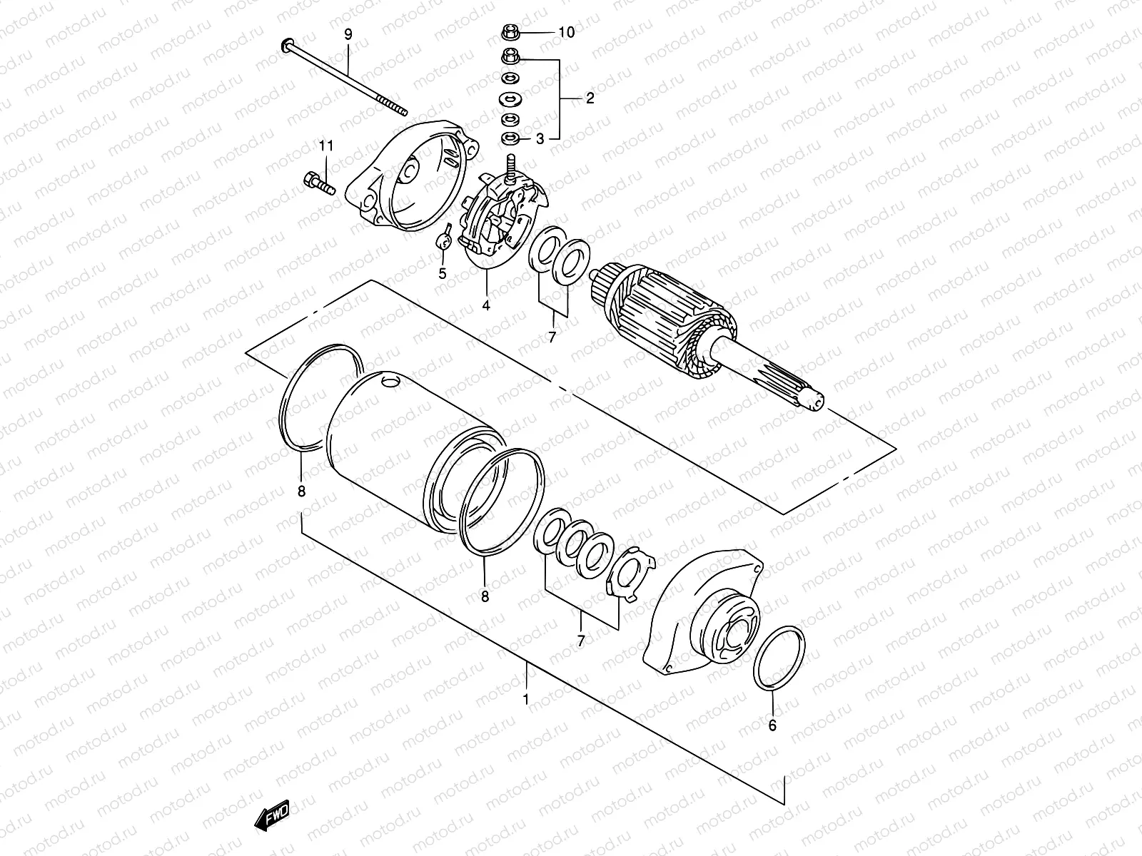 19 - STARTING MOTOR