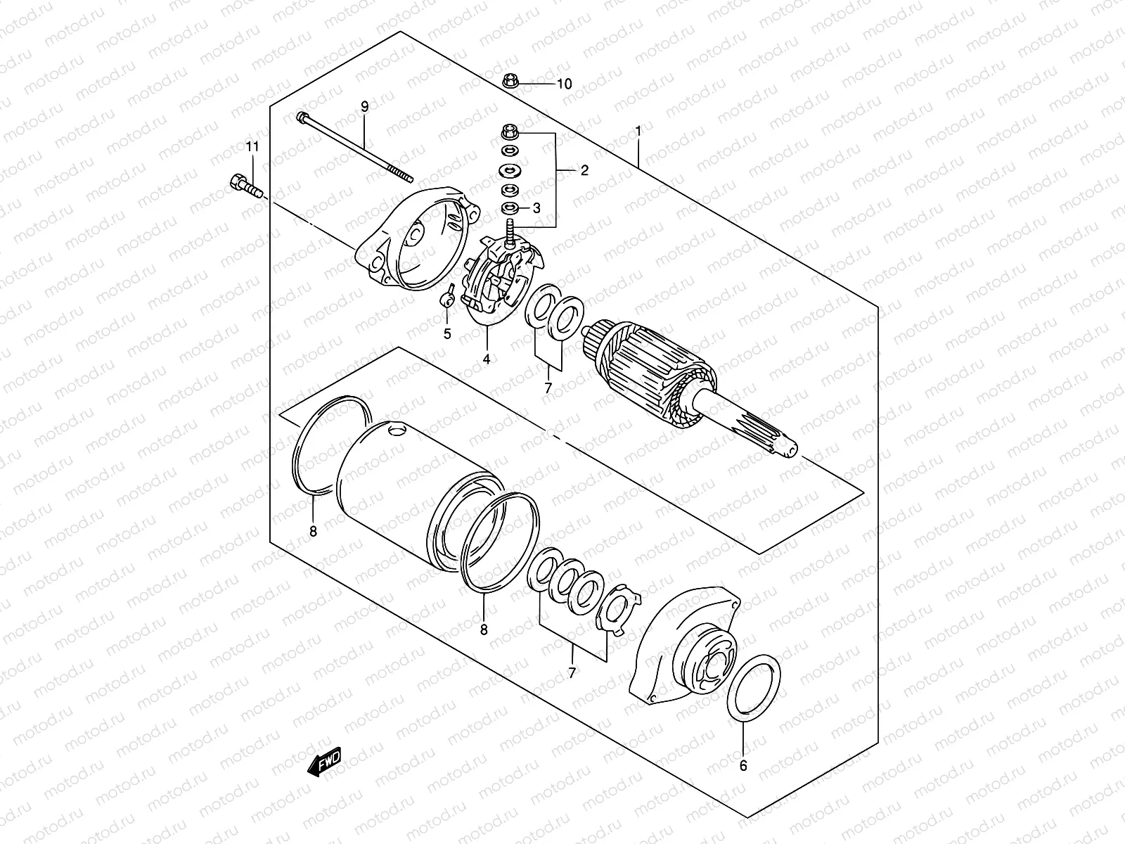 19 - STARTING MOTOR