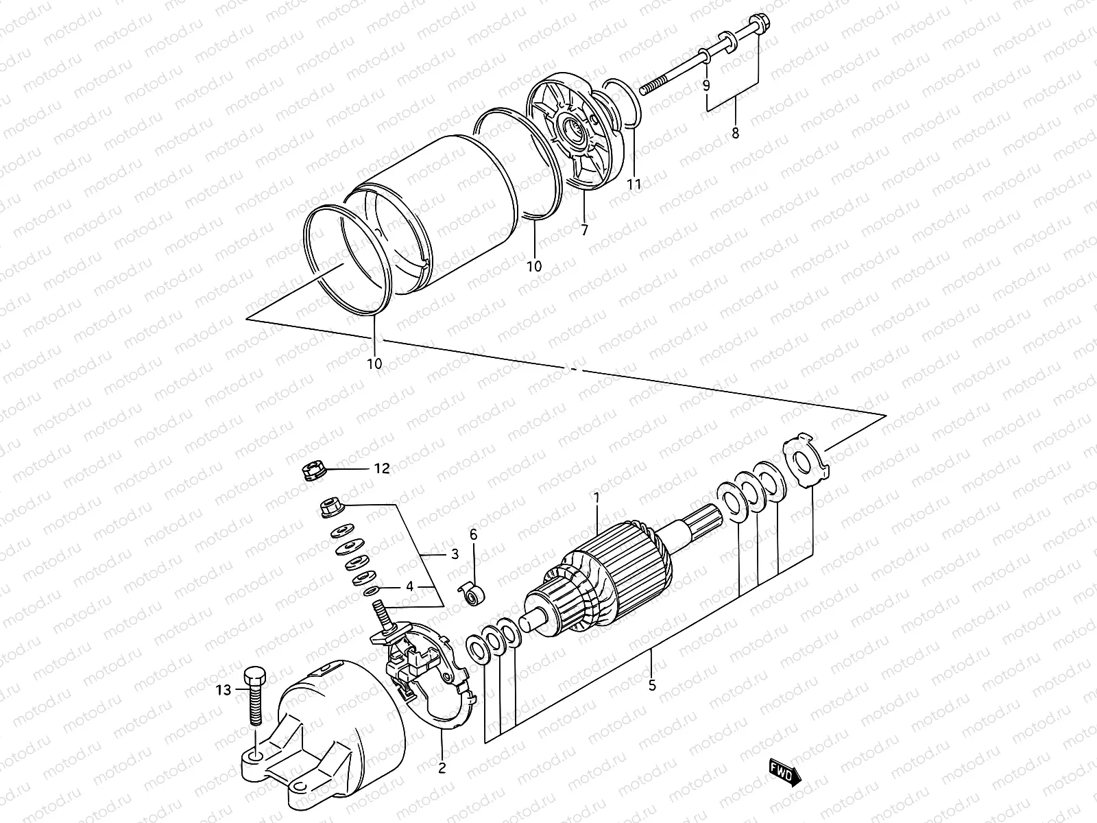 19 - STARTING MOTOR