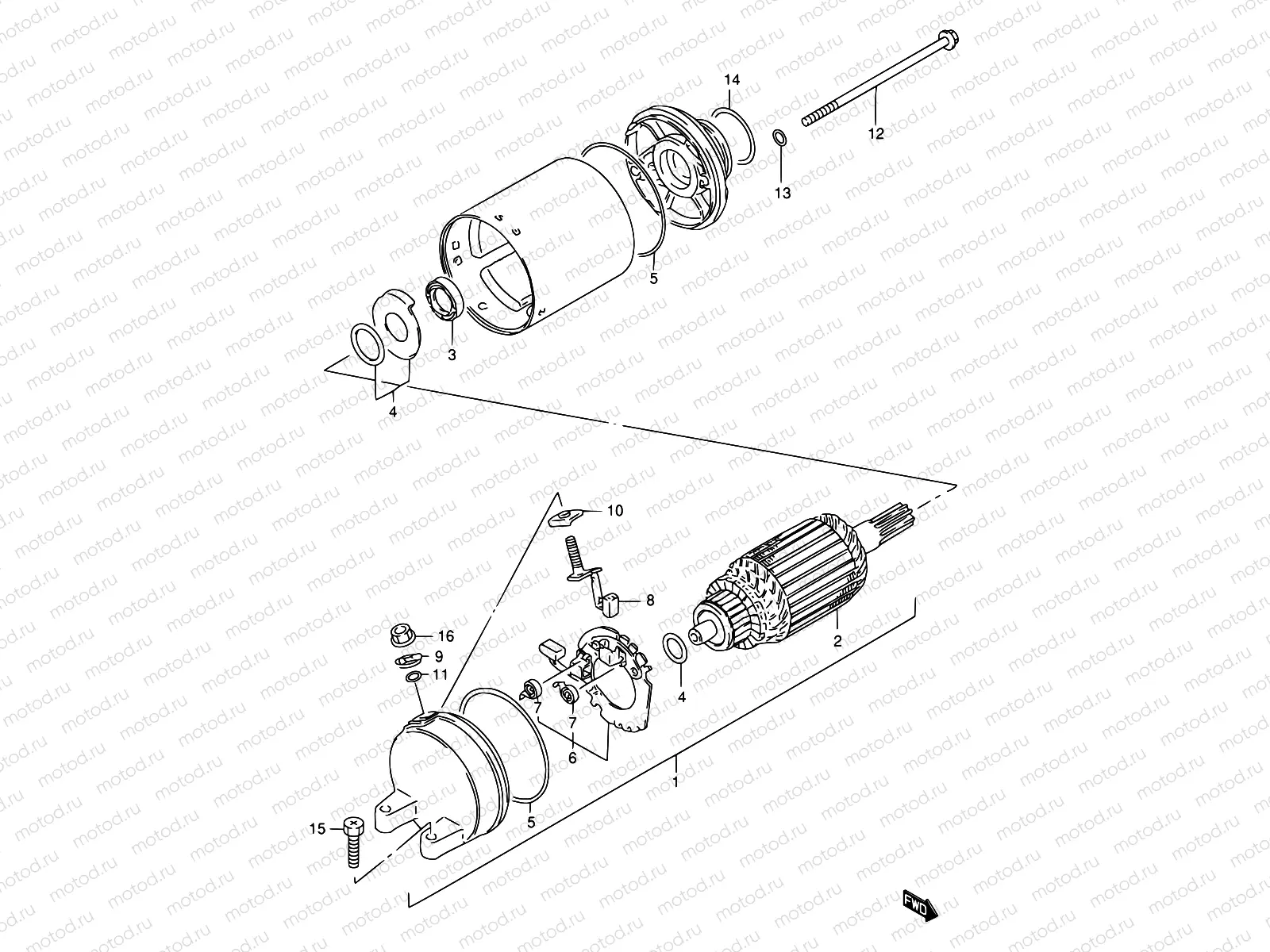 19 - STARTING MOTOR