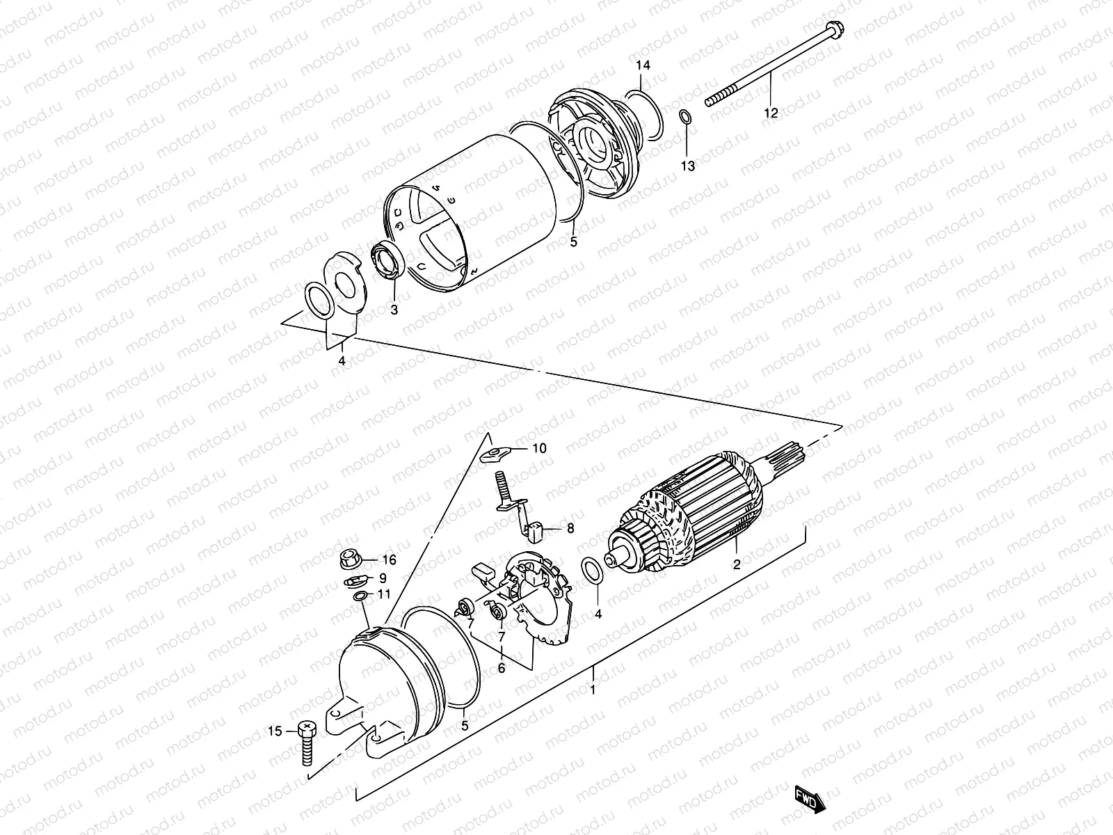 19 - STARTING MOTOR