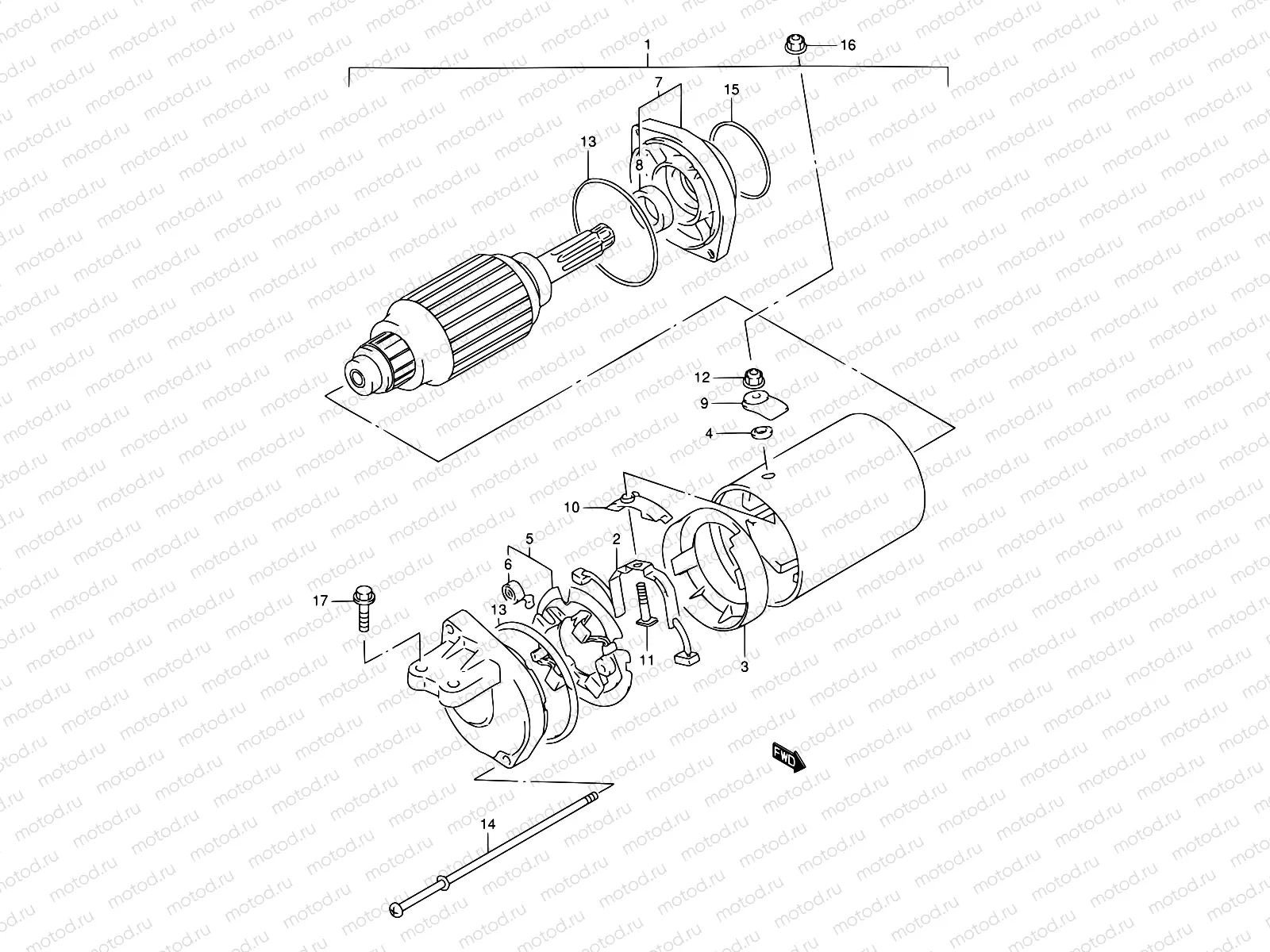 19 - STARTING MOTOR