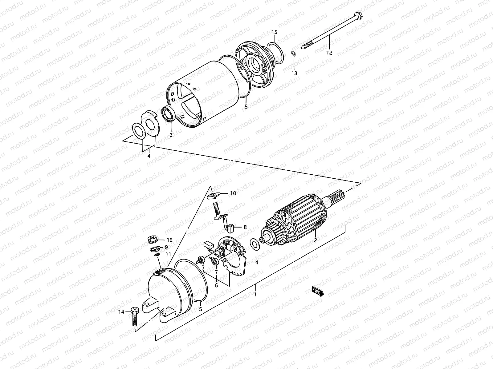 19 - STARTING MOTOR