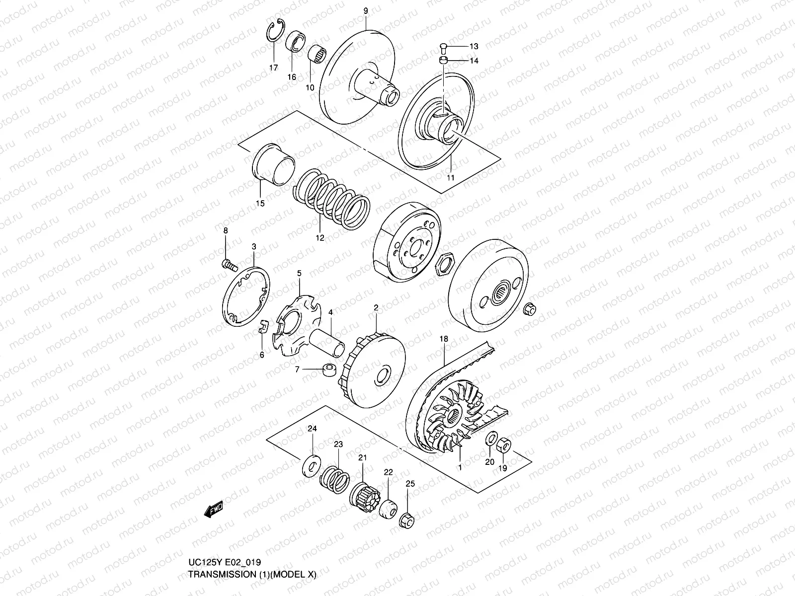 19 - TRANSMISSION (1)(MODEL X)