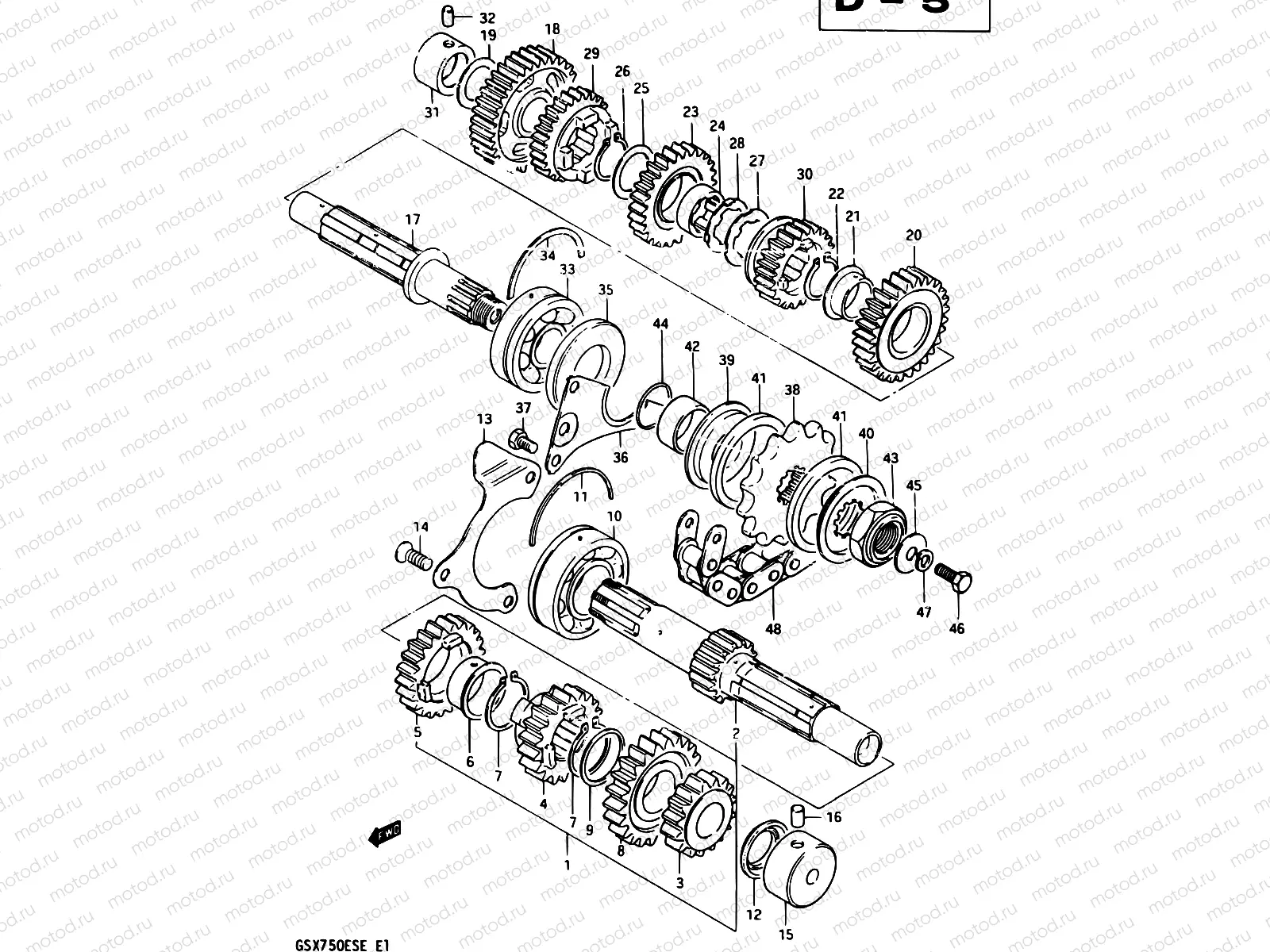 19 - TRANSMISSION (E18)