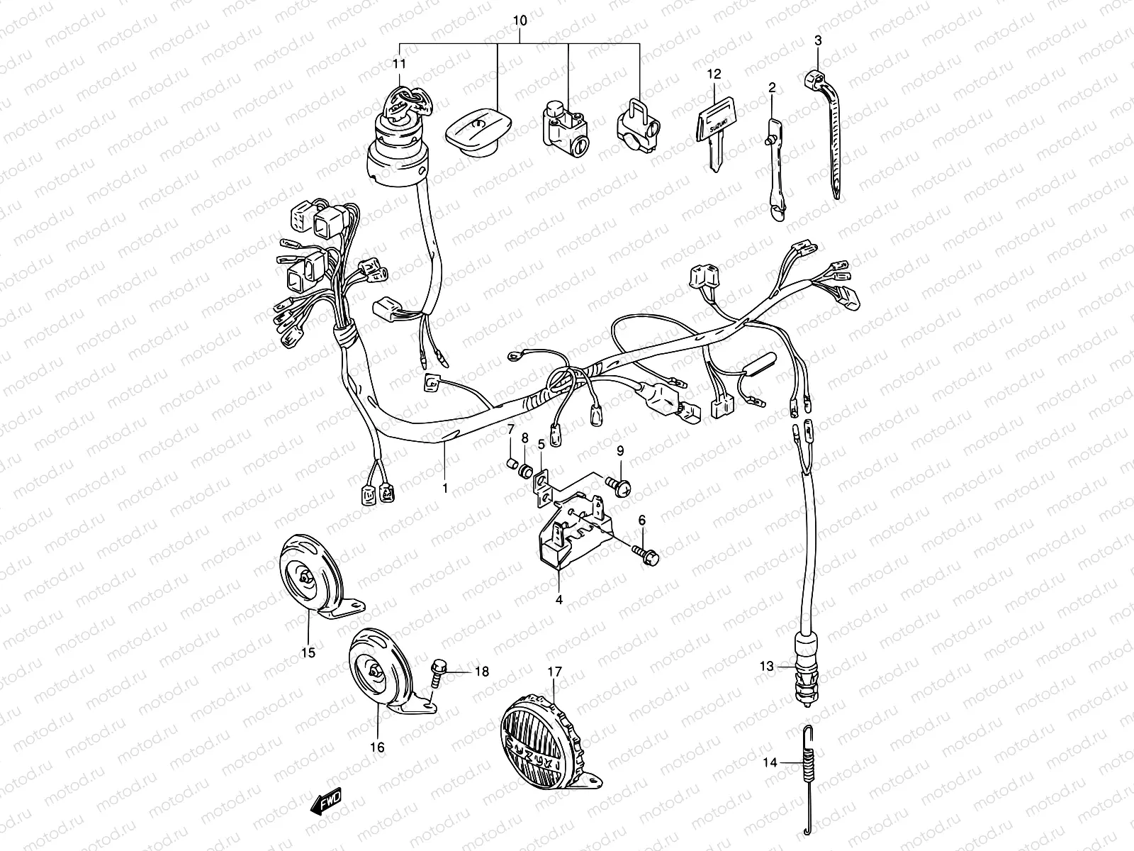 19 - WIRING HARNESS
