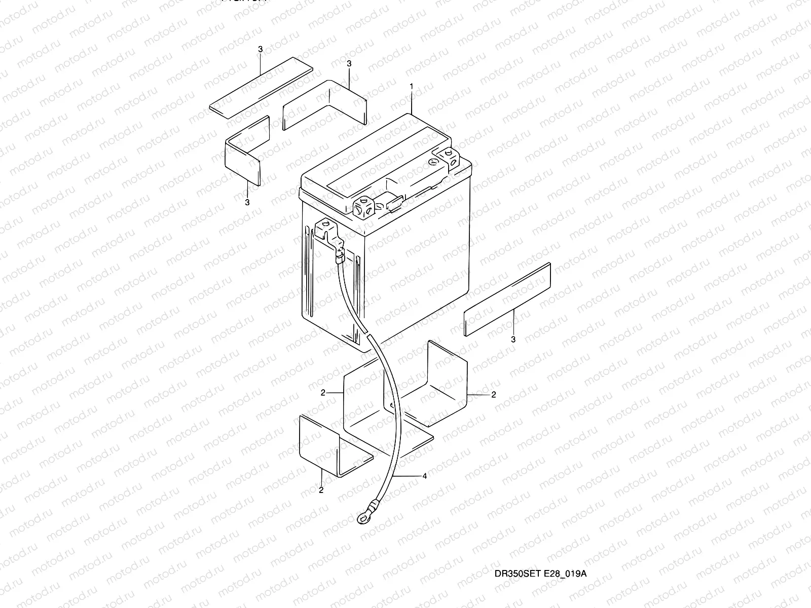 19A - BATTERY (MODEL R/S/T)
