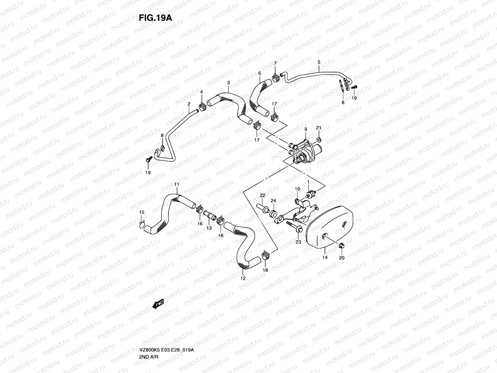 19A - SECOND AIR (MODEL K9)