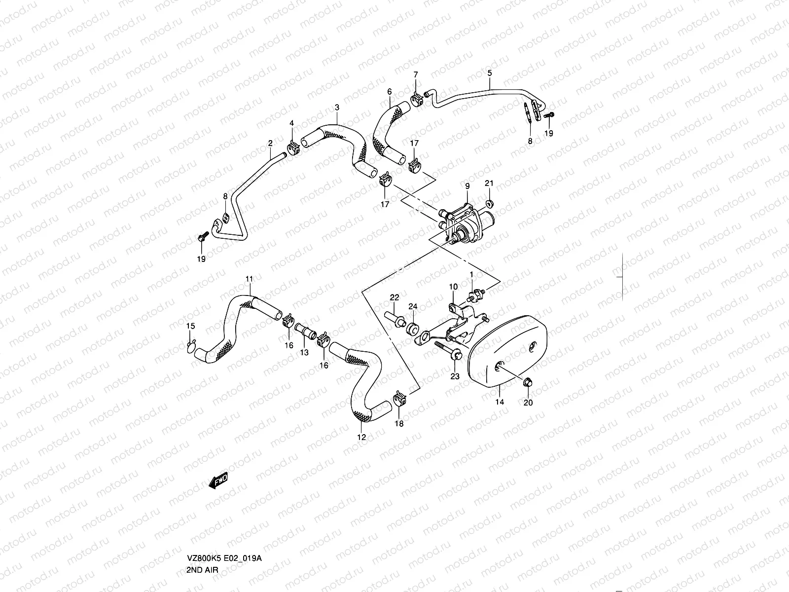 19A - SECOND AIR (MODEL K9)