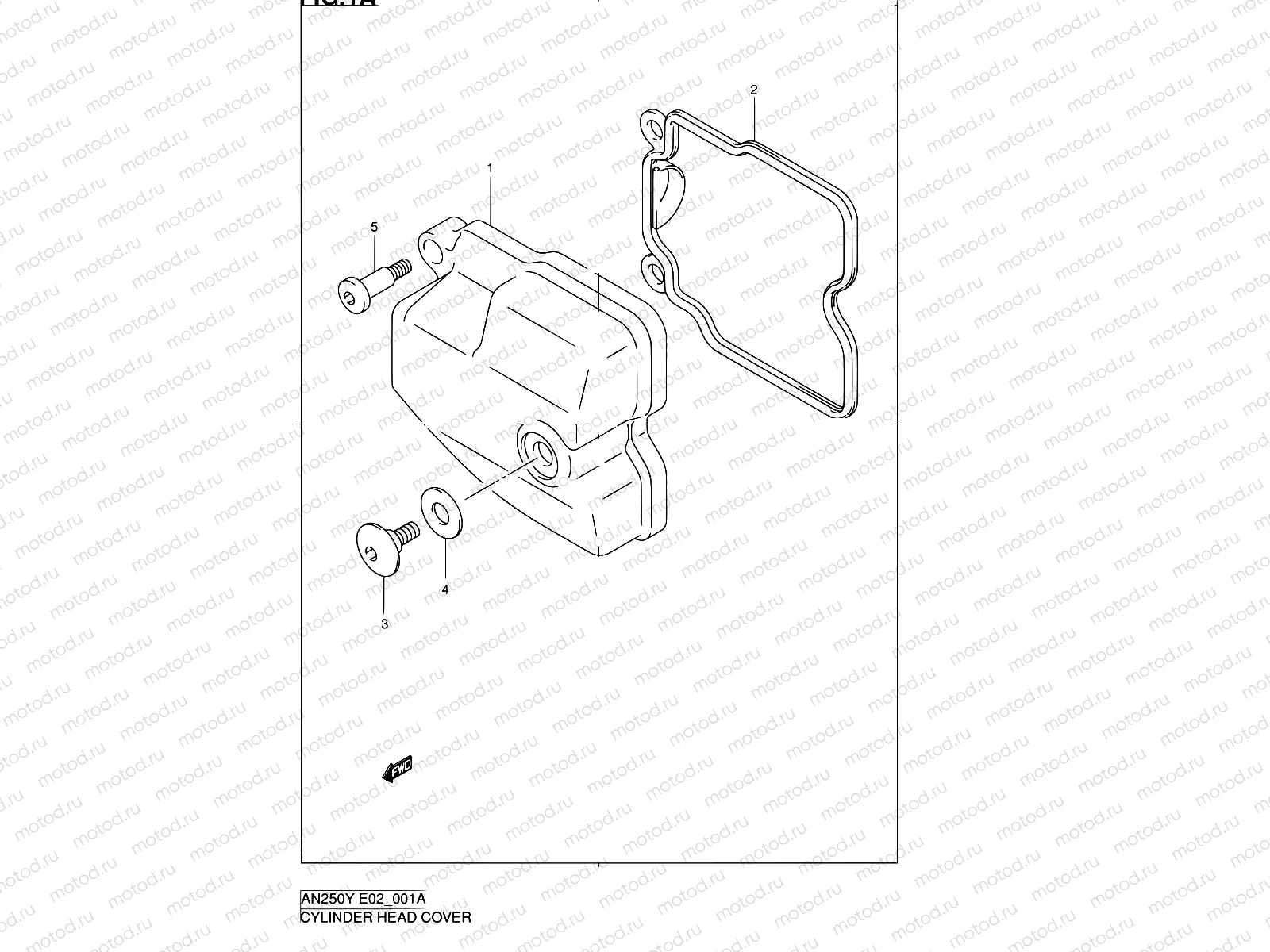 1A - CYLINDER HEAD COVER