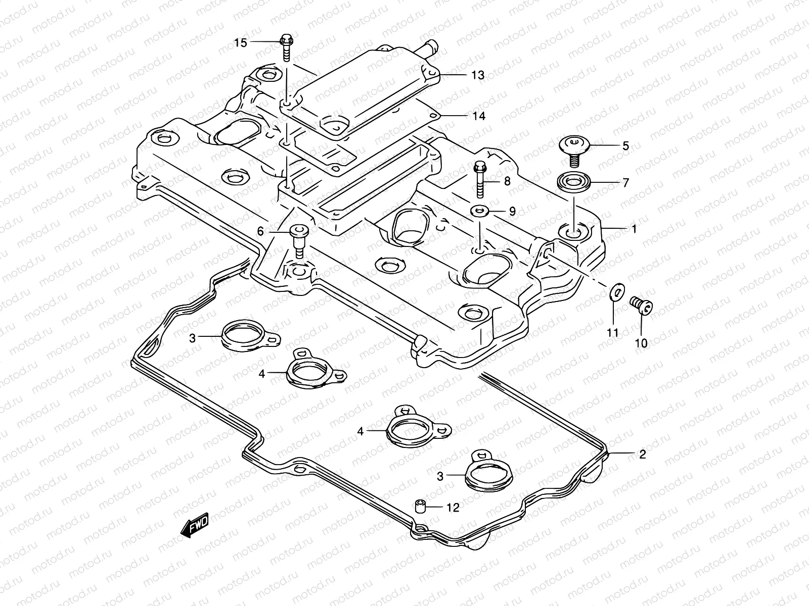 1A - CYLINDER HEAD COVER