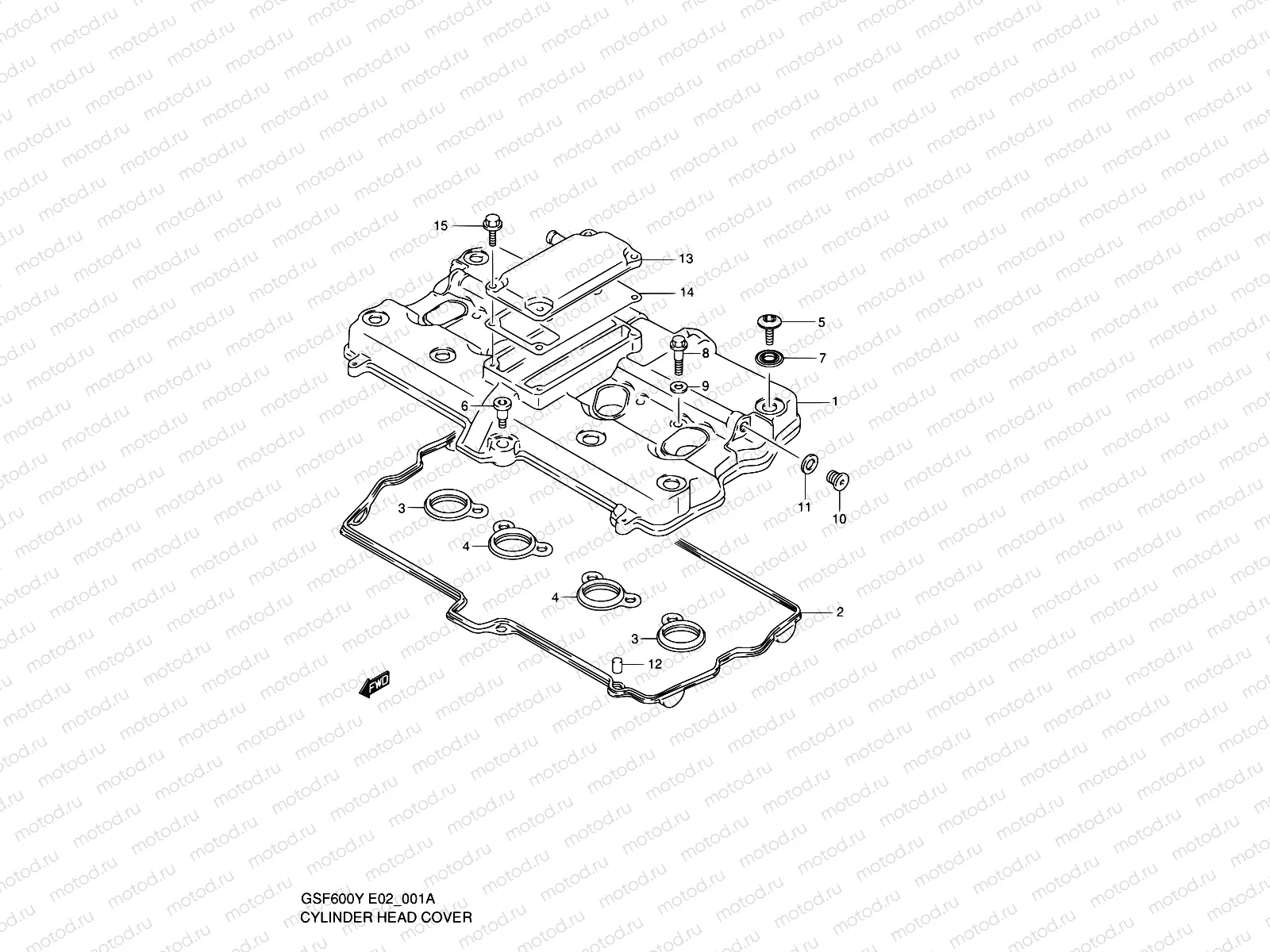 1A - CYLINDER HEAD COVER