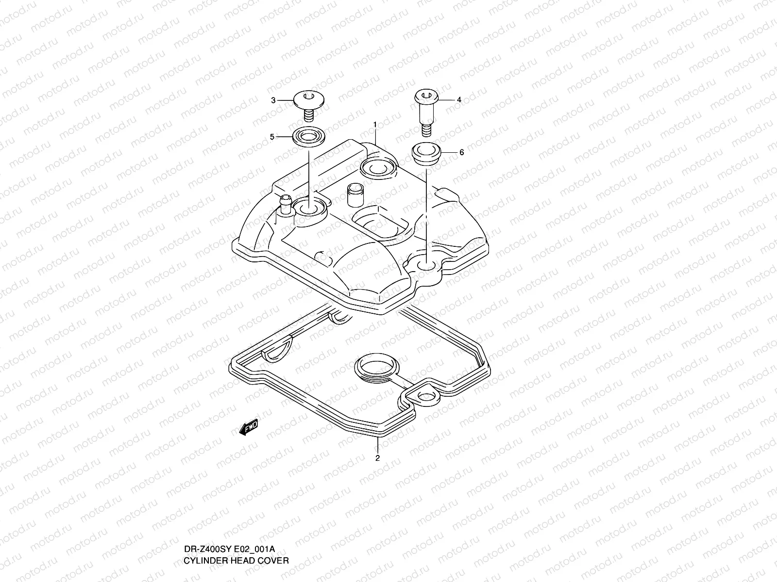 1A - CYLINDER HEAD COVER
