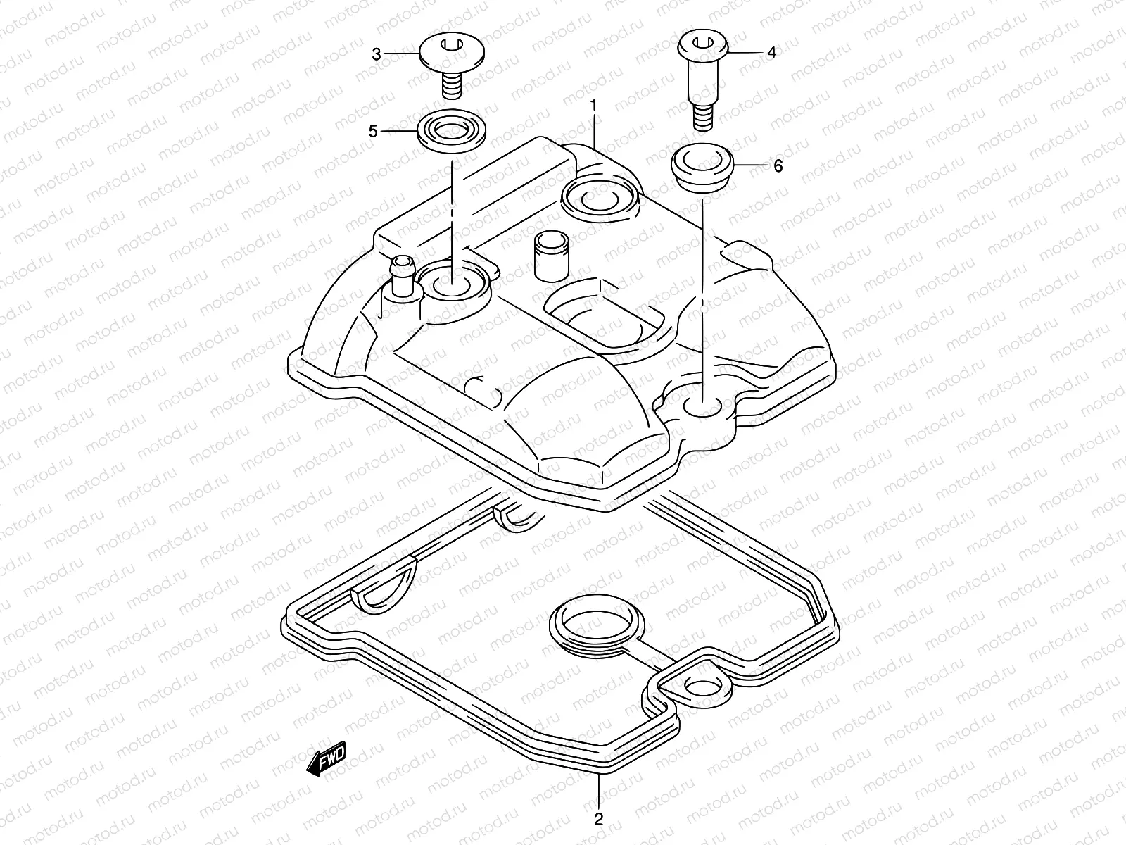 1A - CYLINDER HEAD COVER