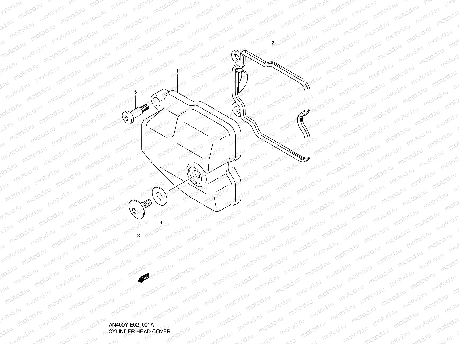 1A - CYLINDER HEAD COVER
