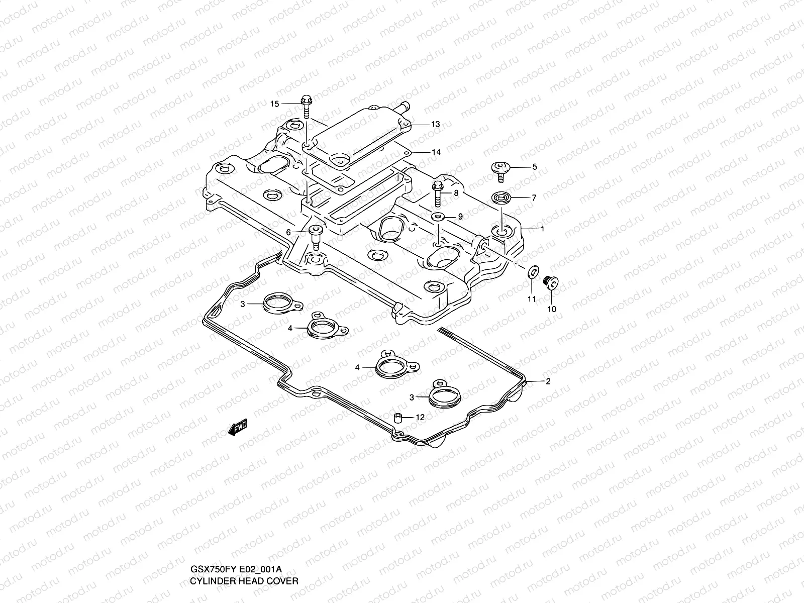 1A - CYLINDER HEAD COVER