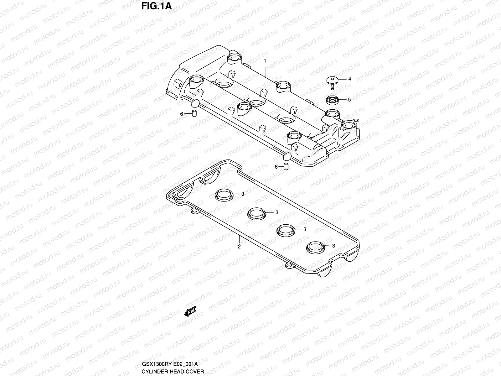1A - CYLINDER HEAD COVER