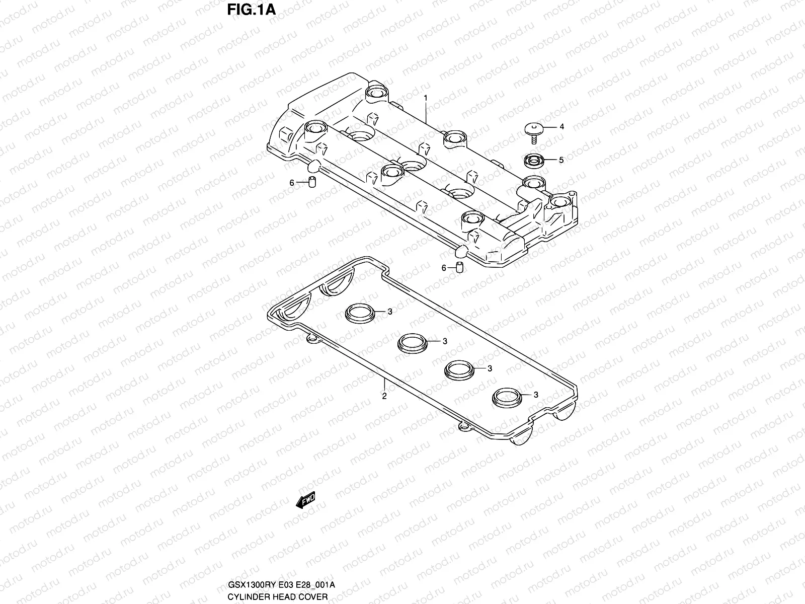 1A - CYLINDER HEAD COVER