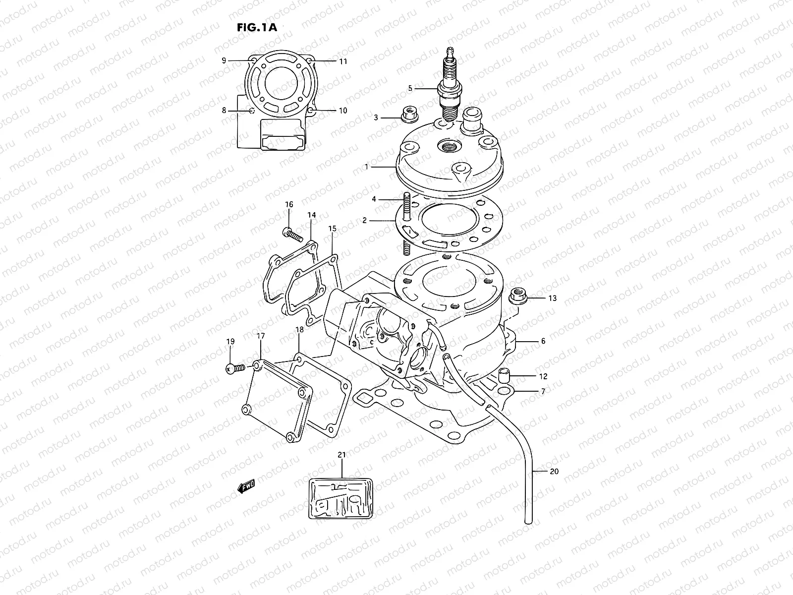 1A - CYLINDER (MODEL K)