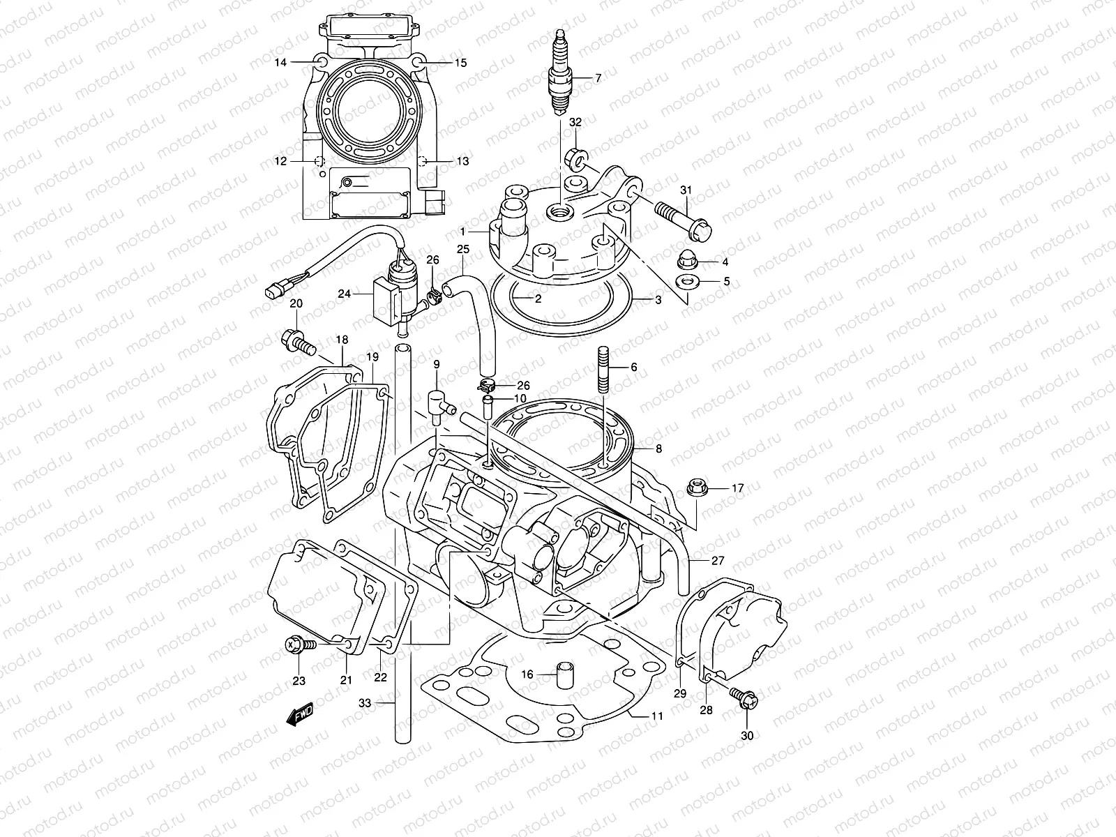 1A - CYLINDER (MODEL K1)