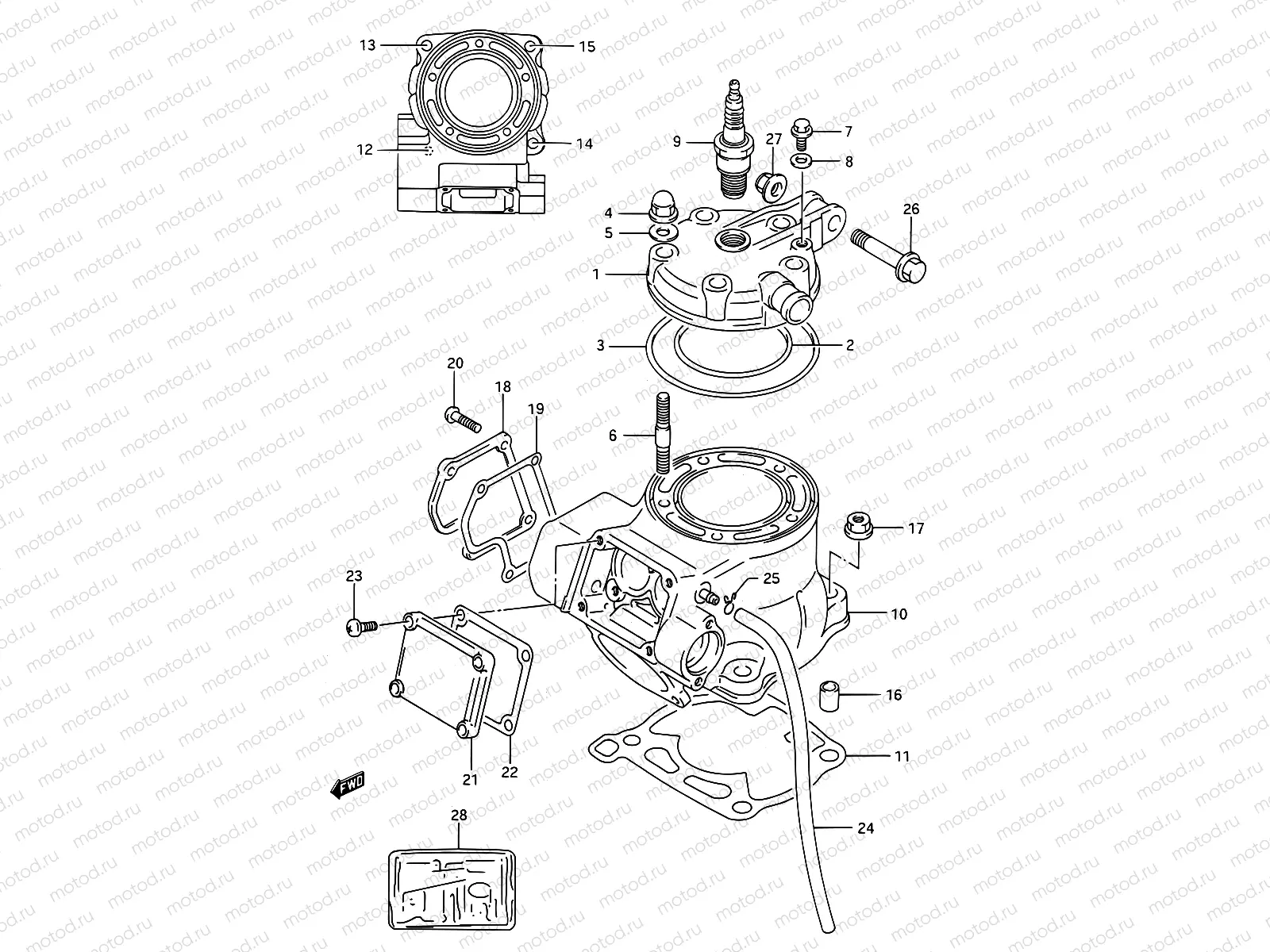 1A - CYLINDER (MODEL L)