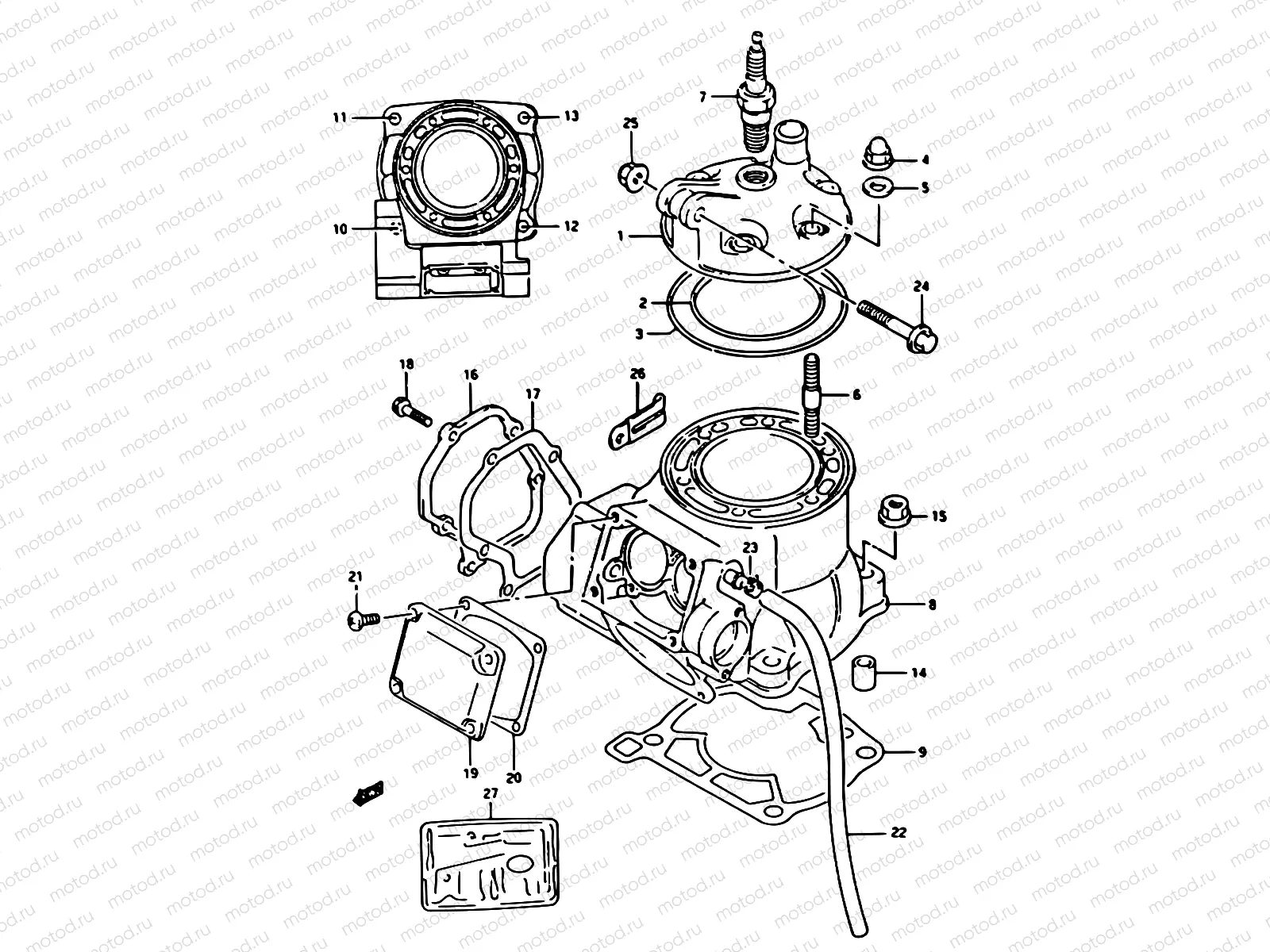 1A - CYLINDER (MODEL M/N)
