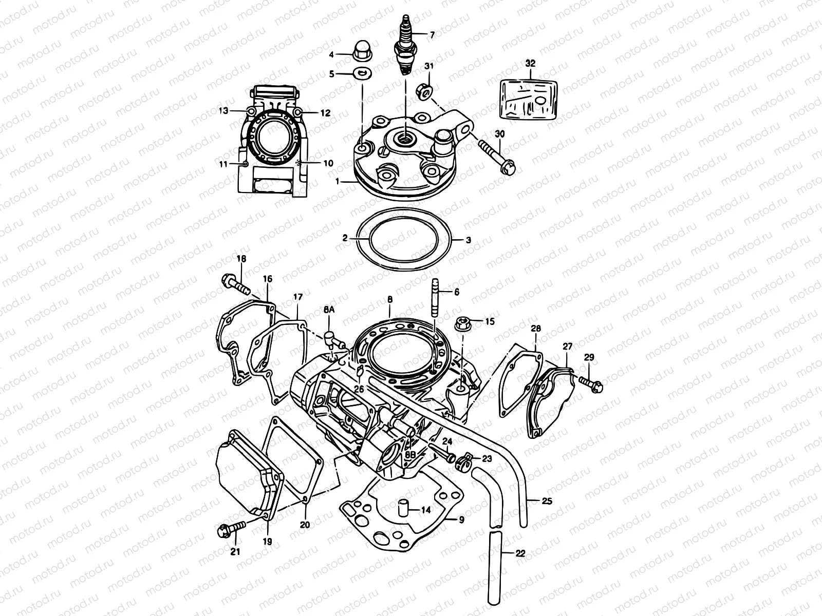 1A - CYLINDER (MODEL X)