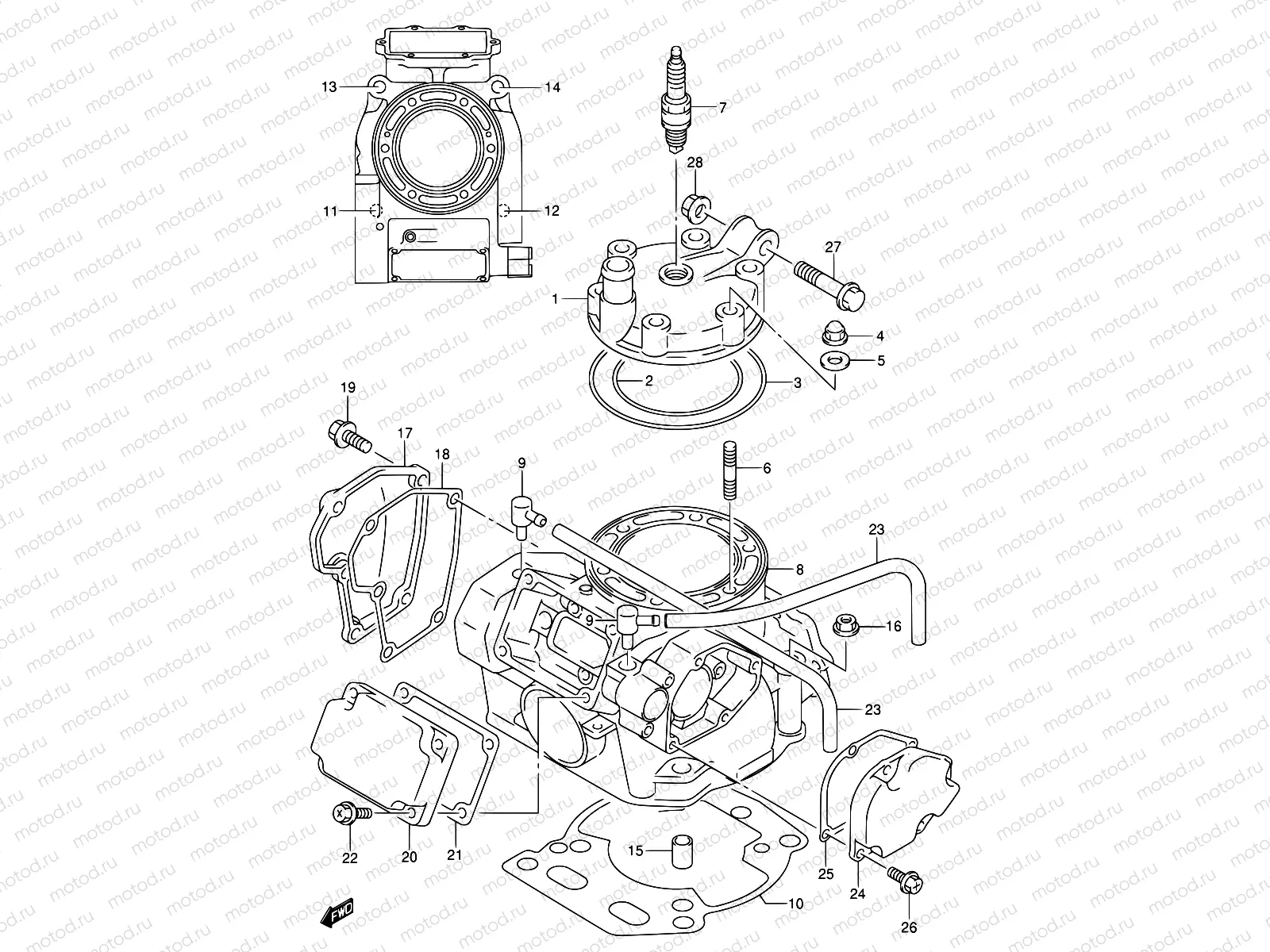 1C - CYLINDER (MODEL K2)