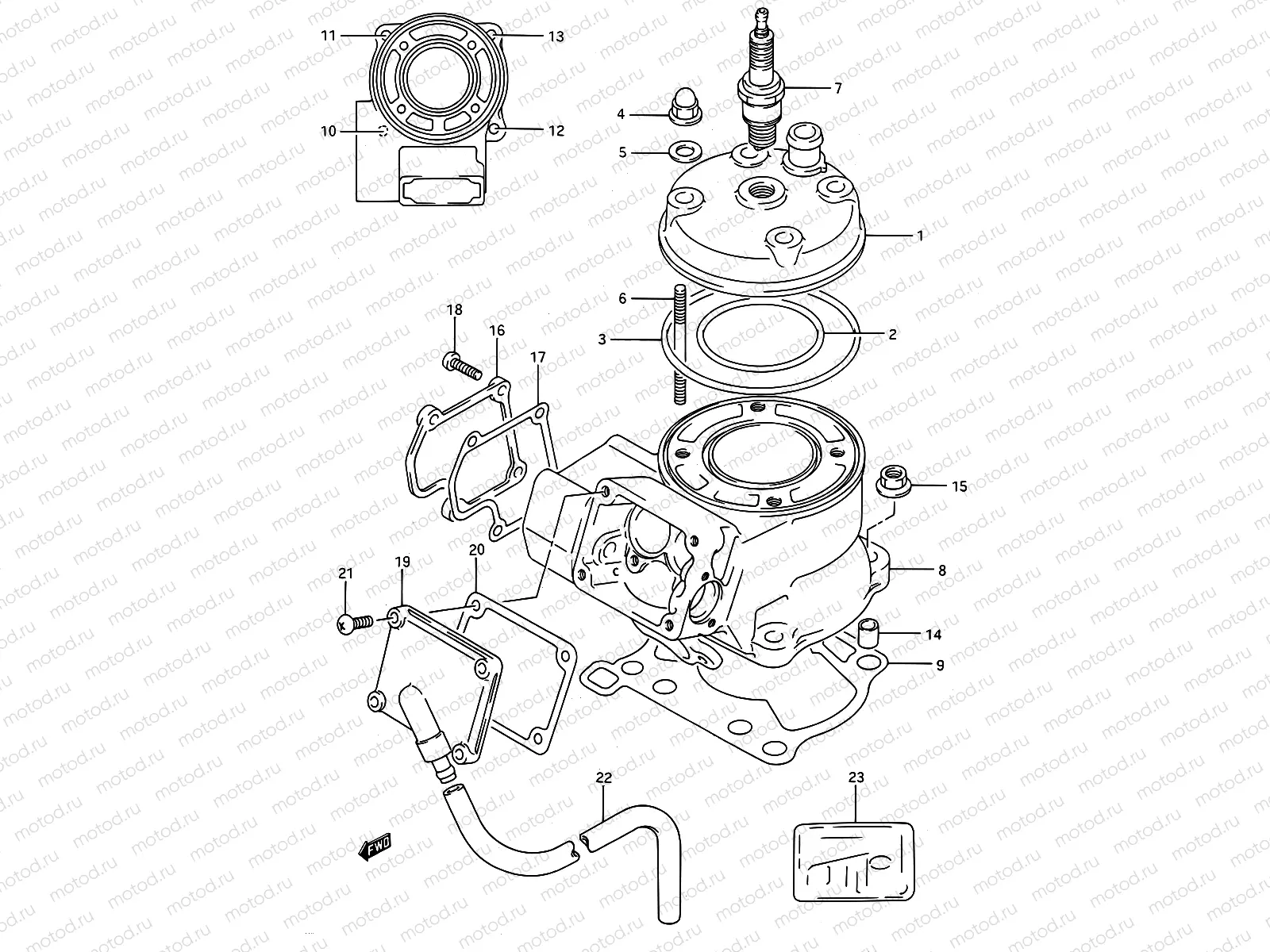 1C - CYLINDER (MODEL M/N/P/R/S)