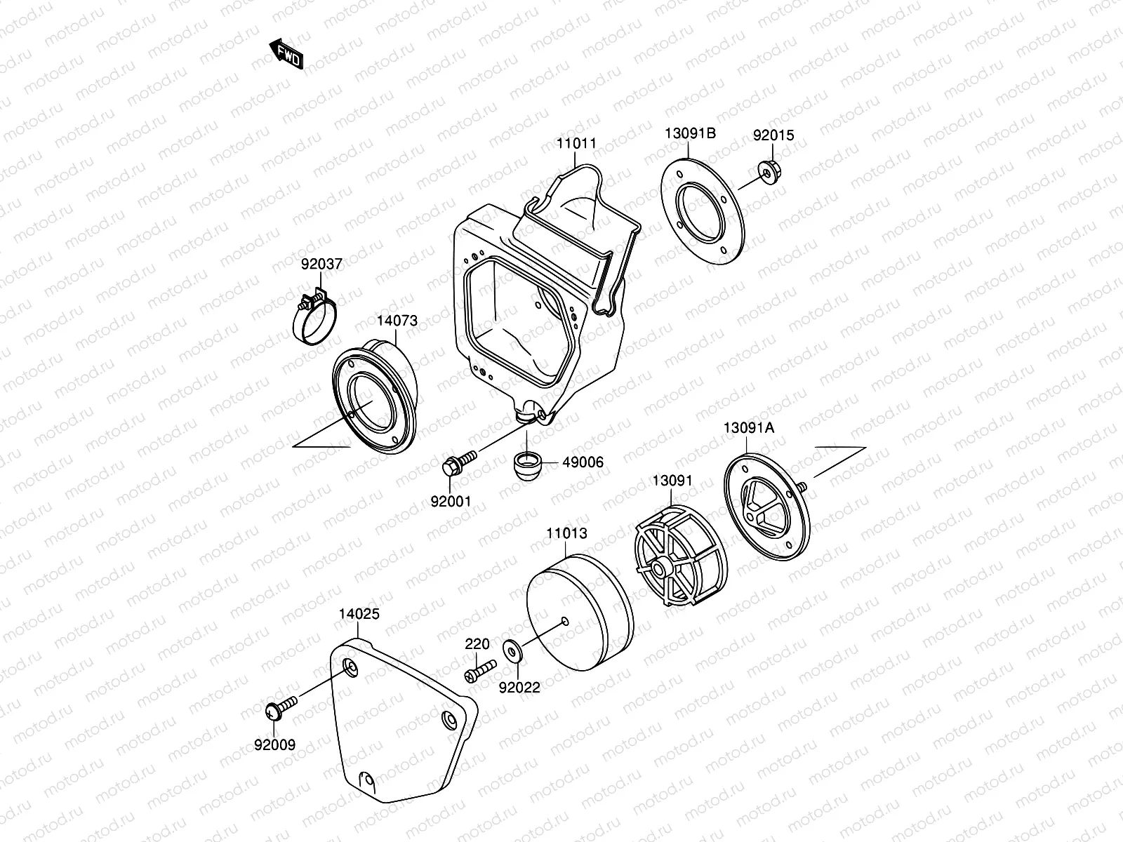 2 - AIR CLEANER