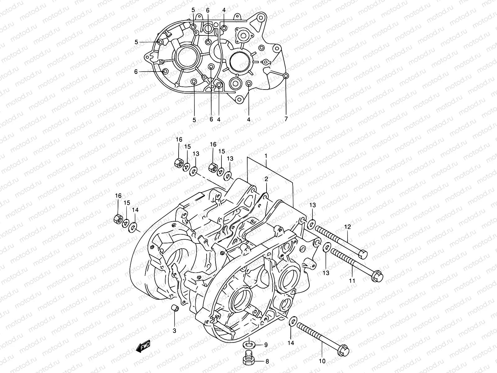 2 - CRANKCASE